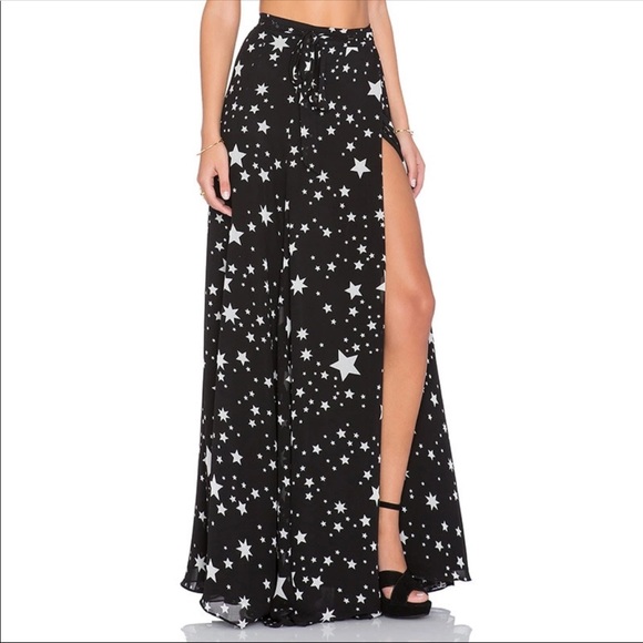 Black Starlet Maxi Skirt - Picture 4 of 5
